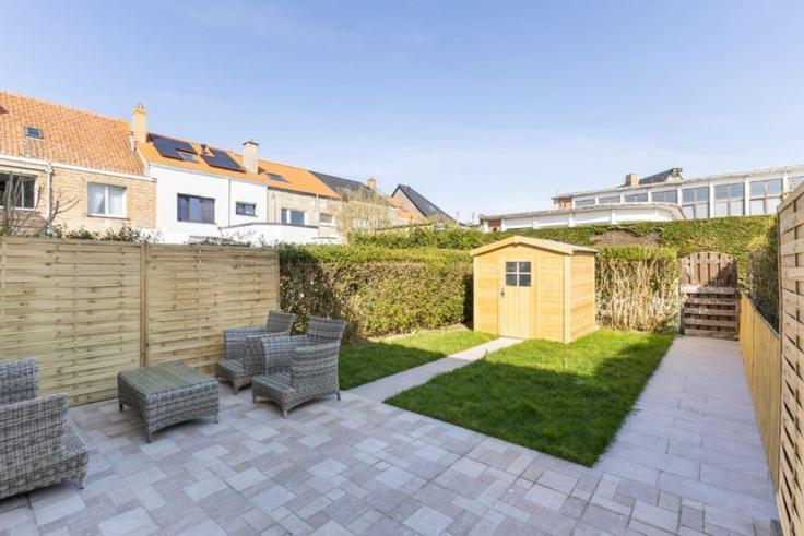 Cosy House With 3 And Garden Near Ostende